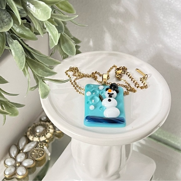 Snow ⛄️ Man Chain pendant - Picture 4 of 7